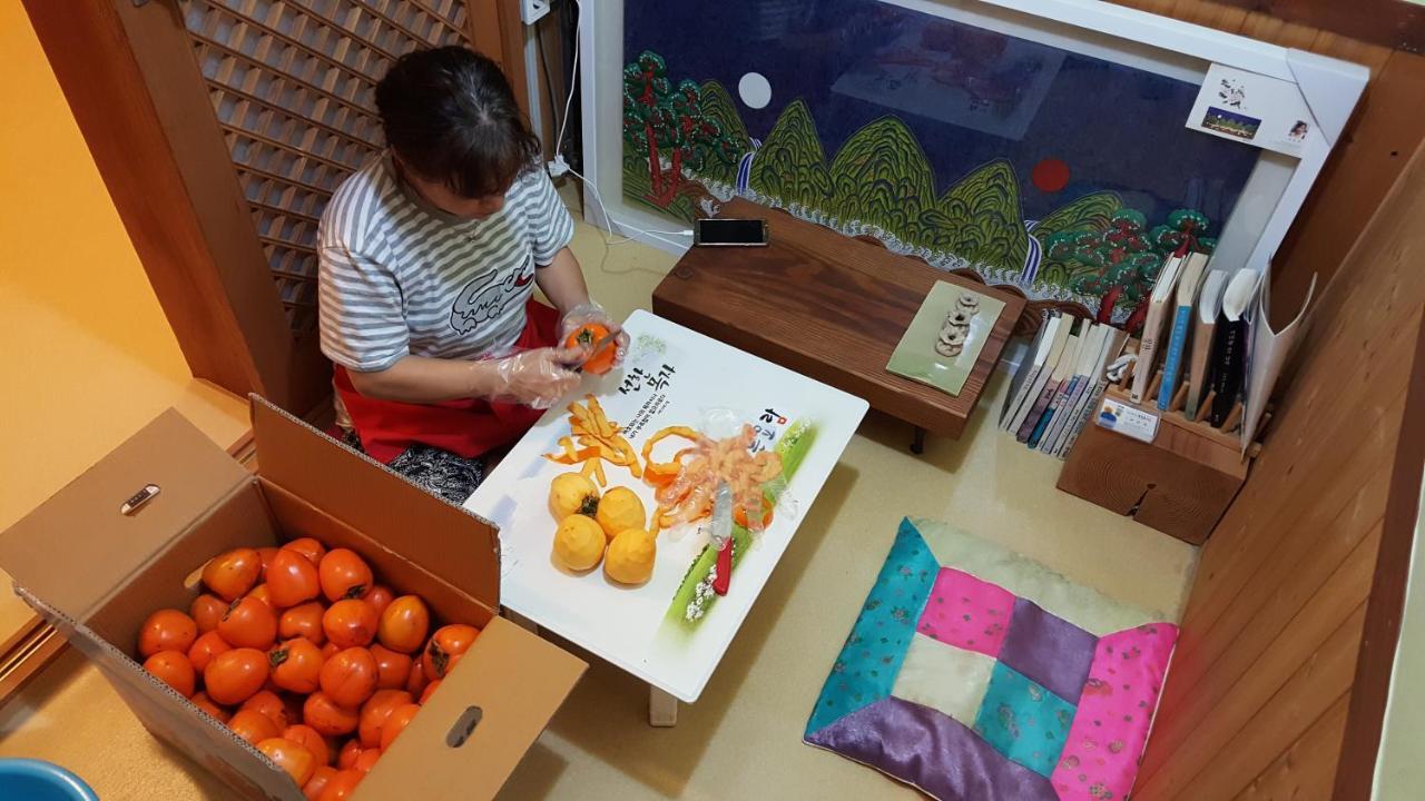 ホテル チョンジュ ブルー クレードル ハノク ペンション 全州市 エクステリア 写真